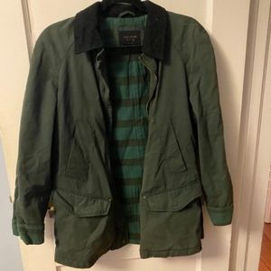 Zara Barbour style jacket
